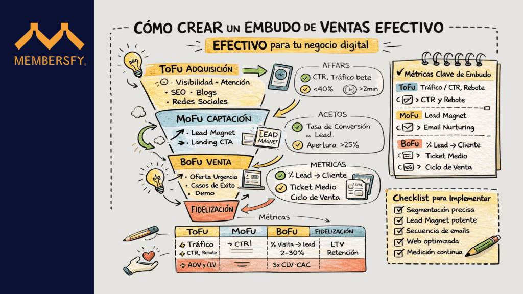 Cómo crear un embudo de ventas para negocio digital (1)